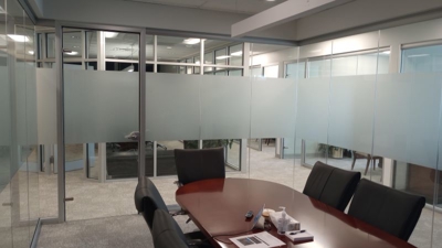 Interior Frosted Vinyl Photo